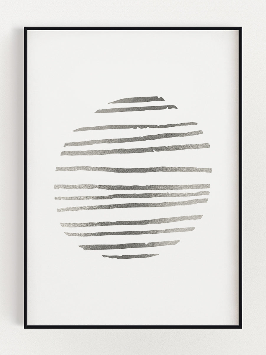 Abstract Moon Poster – Stunning art poster print on premium gallery paper, perfect for modern interiors