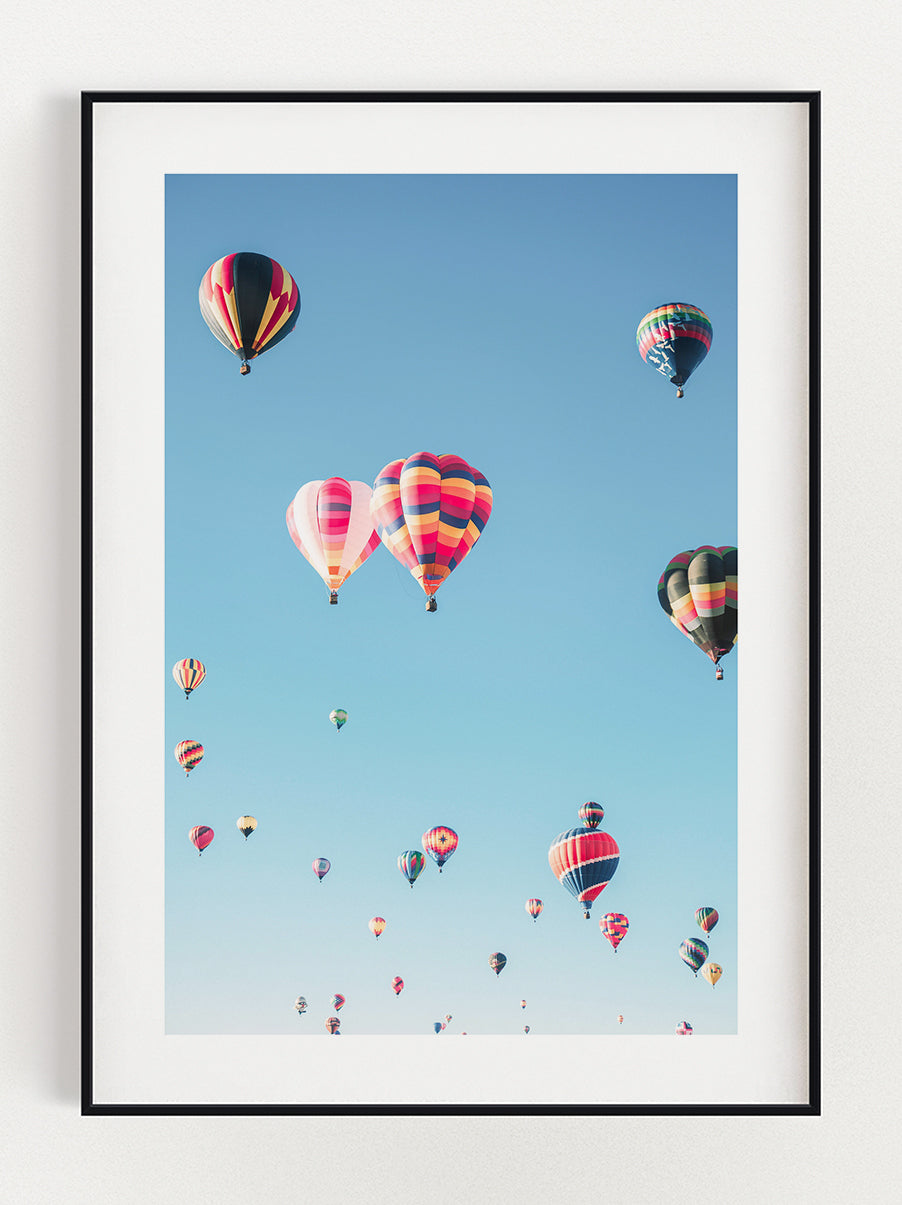 Air Balloons Poster – Stunning art poster print on premium gallery paper, perfect for modern interiors