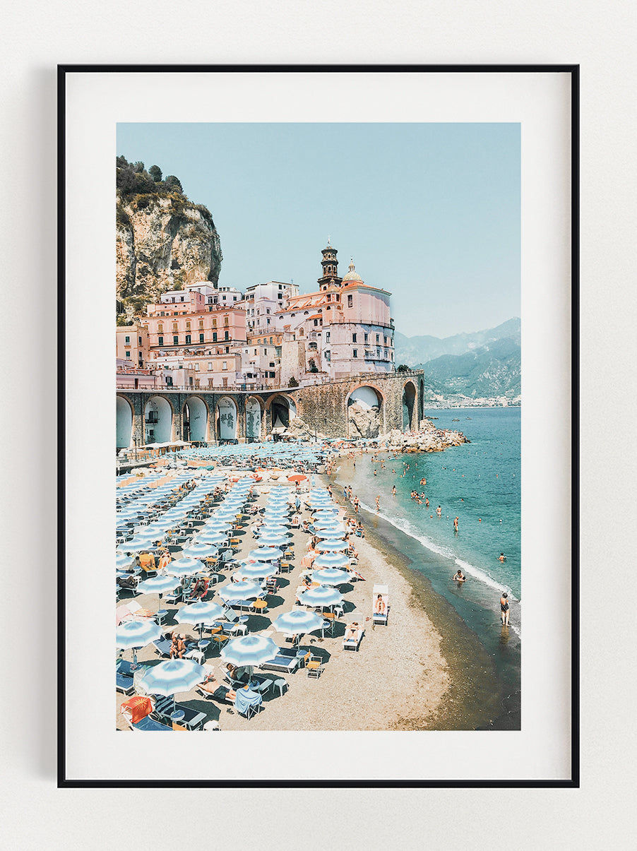 Almafi Coast Poster – Stunning art poster print on premium gallery paper, perfect for modern interiors