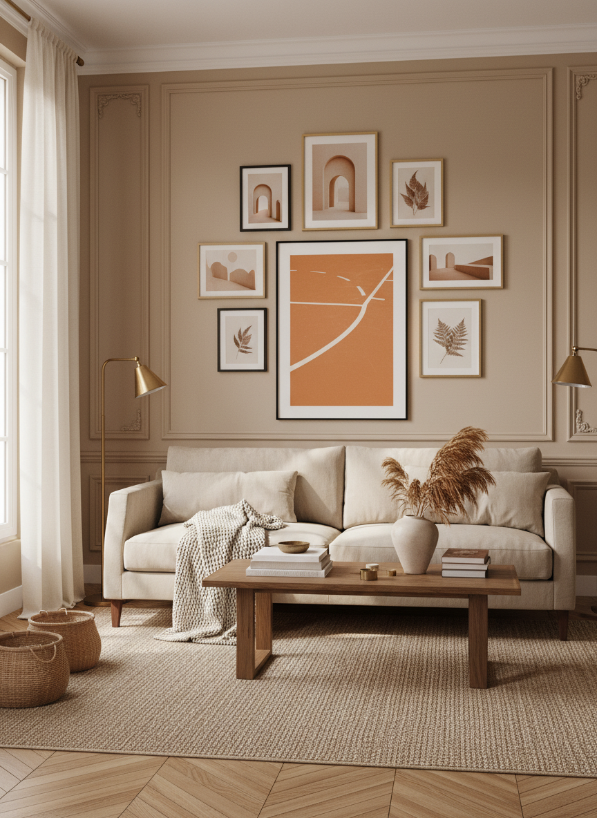 Basketball Field Poster