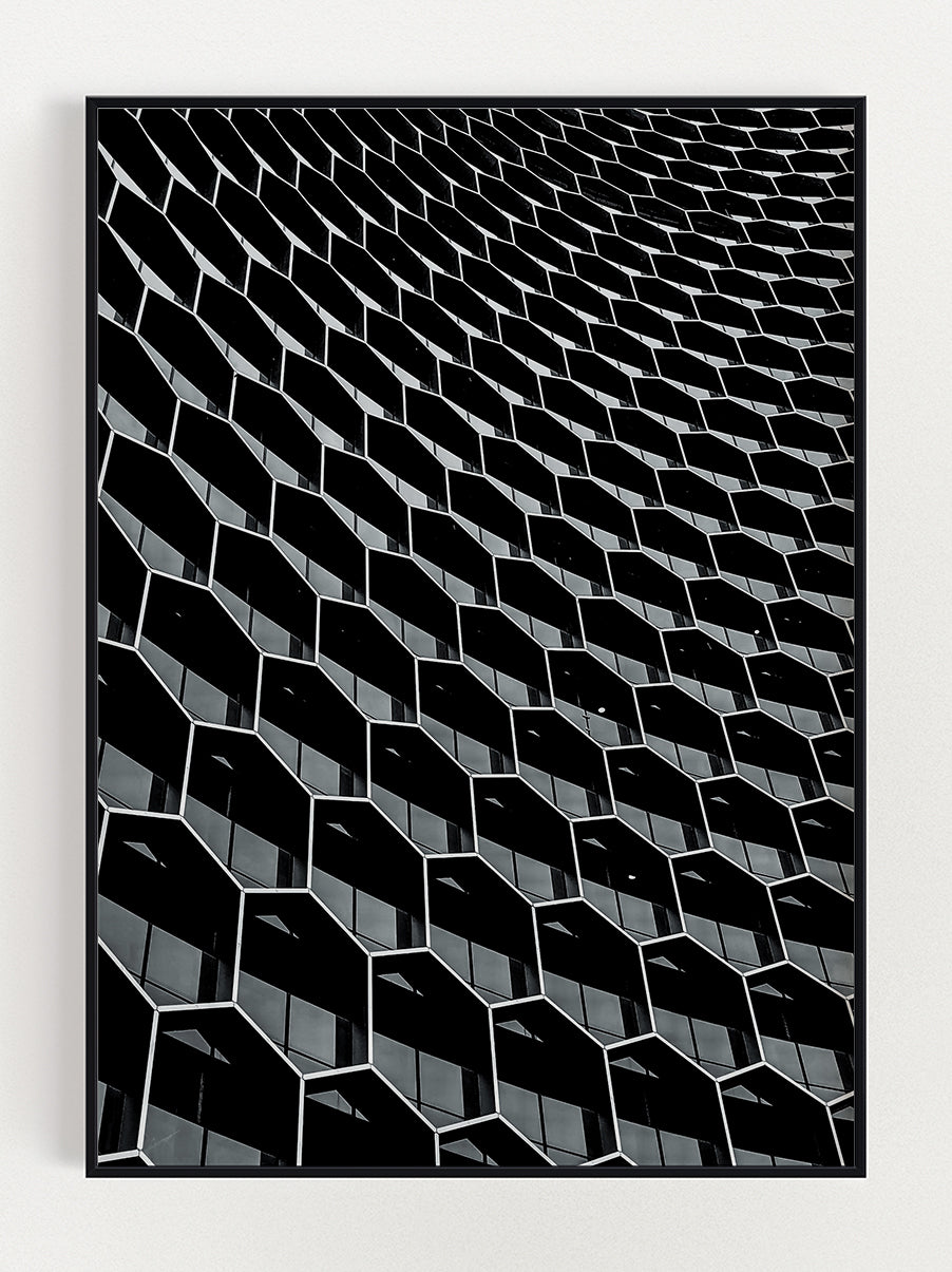 Beehive Window Poster – Stunning art poster print on premium gallery paper, perfect for modern interiors