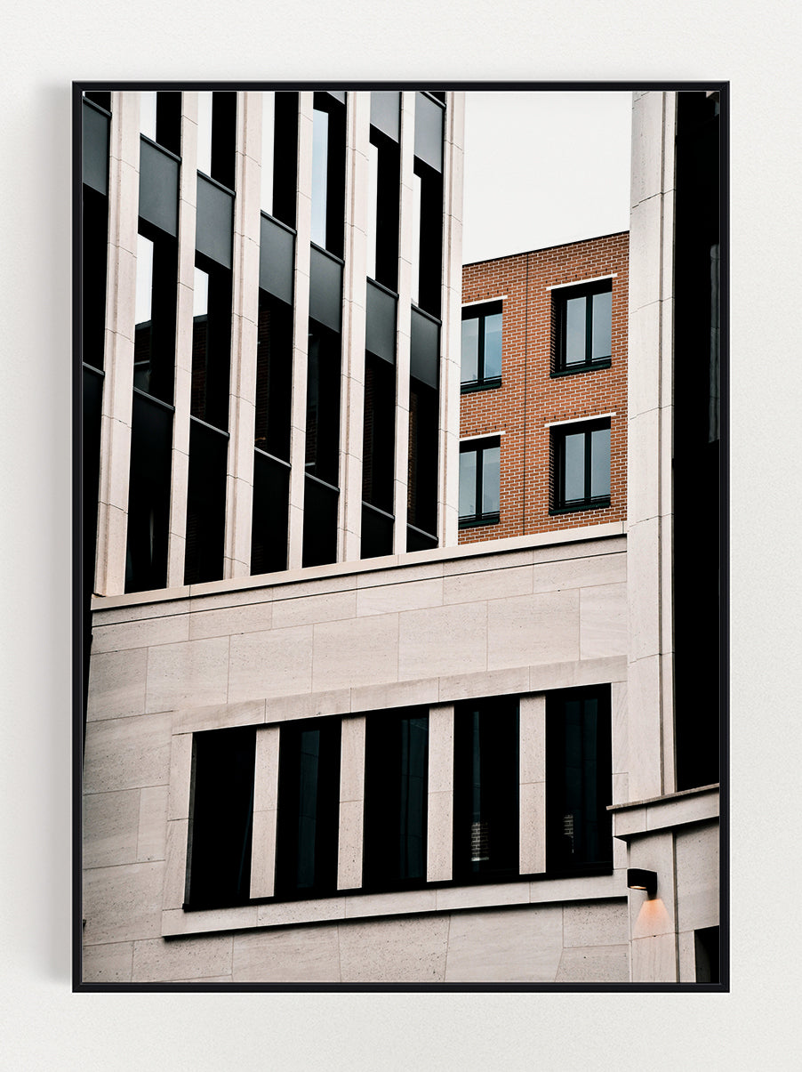 Between Building Poster – Stunning art poster print on premium gallery paper, perfect for modern interiors