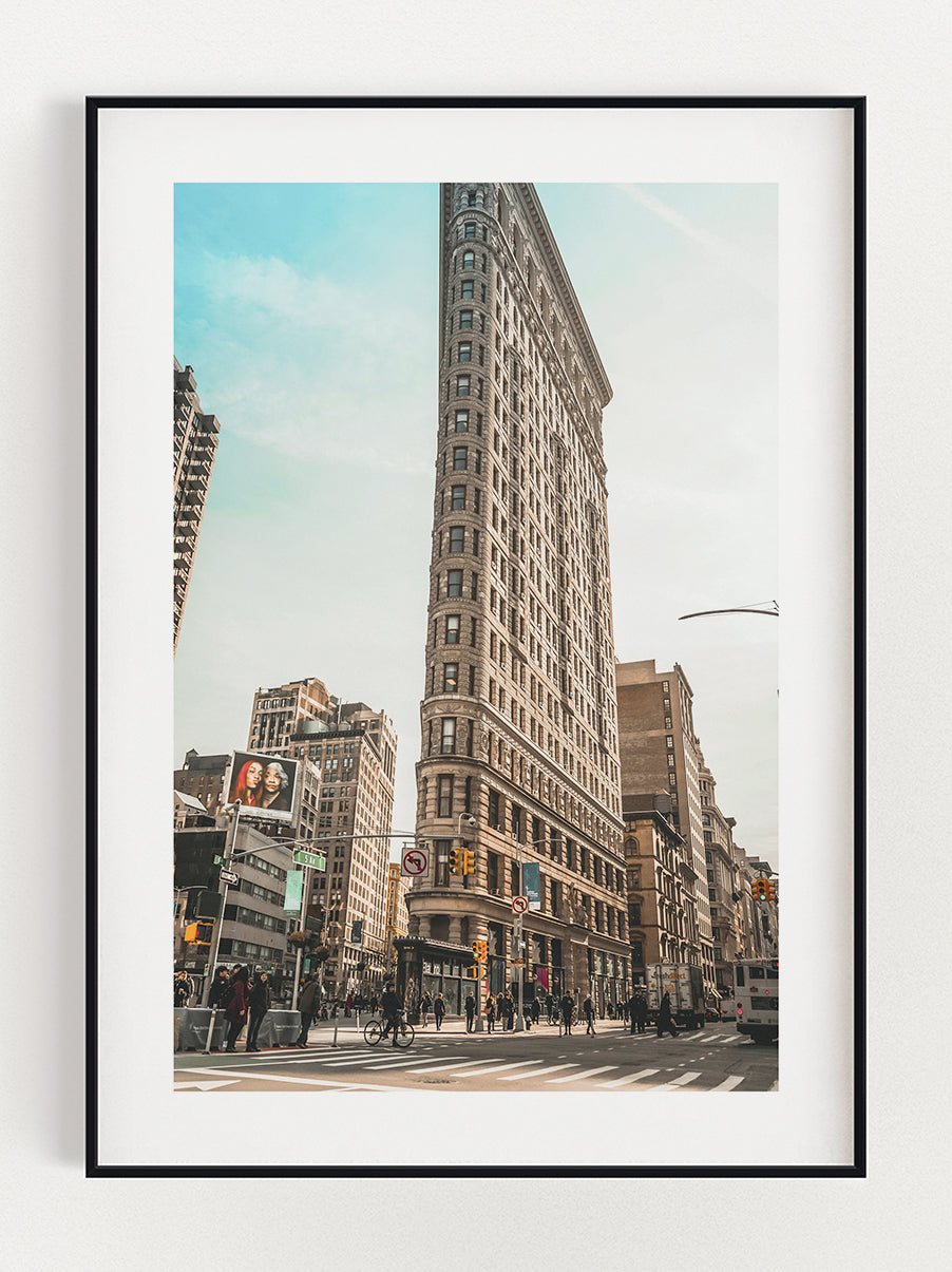 Building In NYC Poster – Stunning art poster print on premium gallery paper, perfect for modern interiors