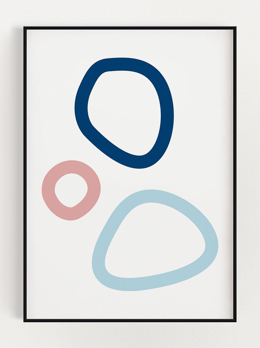 Circles Of Color Poster – Stunning art poster print on premium gallery paper, perfect for modern interiors