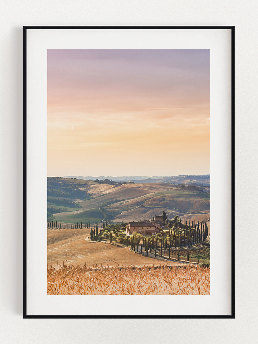 Colorful Counrtyside Poster – Stunning art poster print on premium gallery paper, perfect for modern interiors