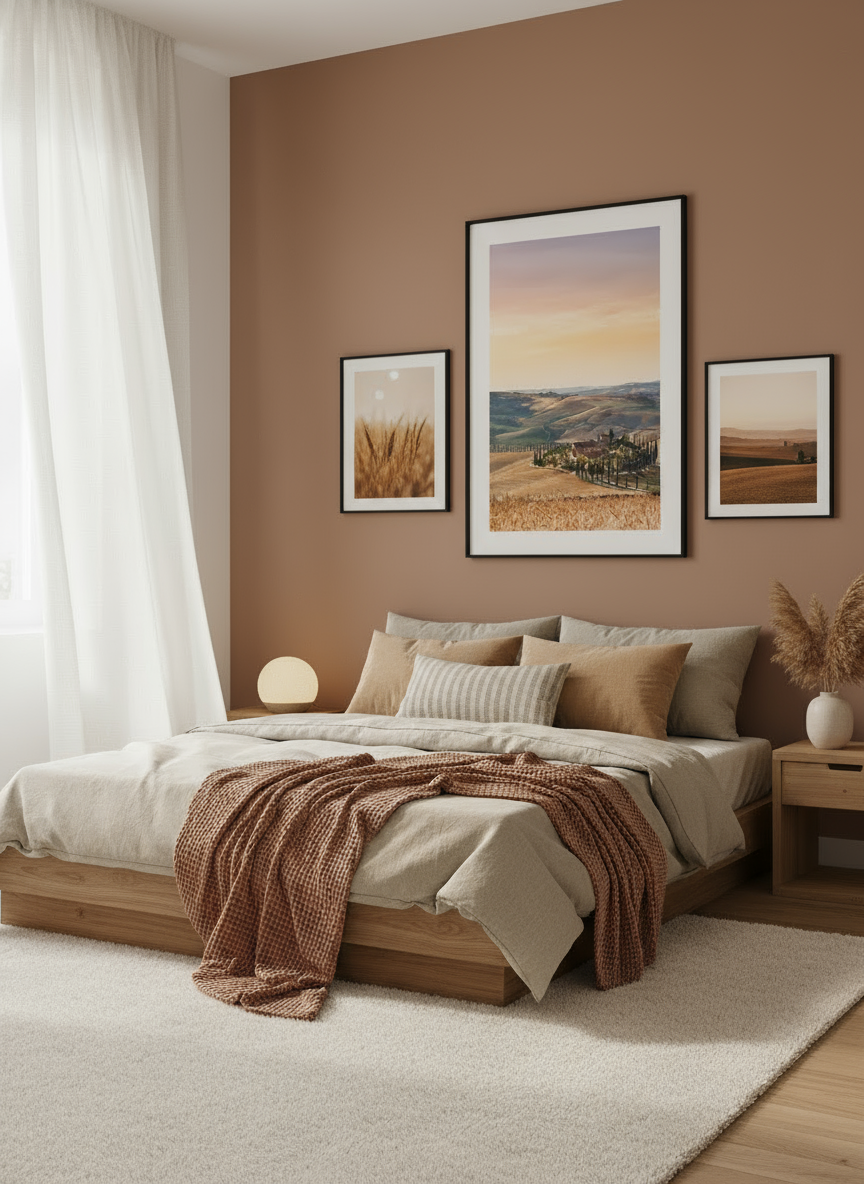 Colorful Counrtyside Poster