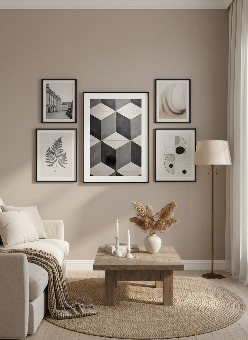 Cubes On The Wall Poster