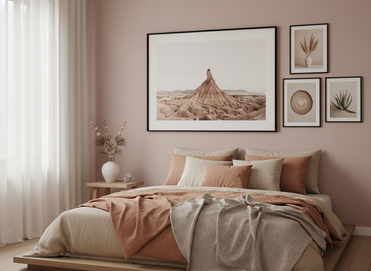 Desert Mountain Poster