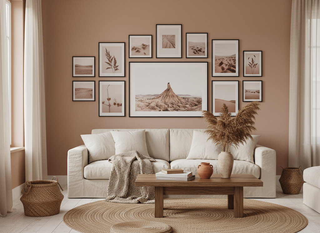 Desert Mountain Poster