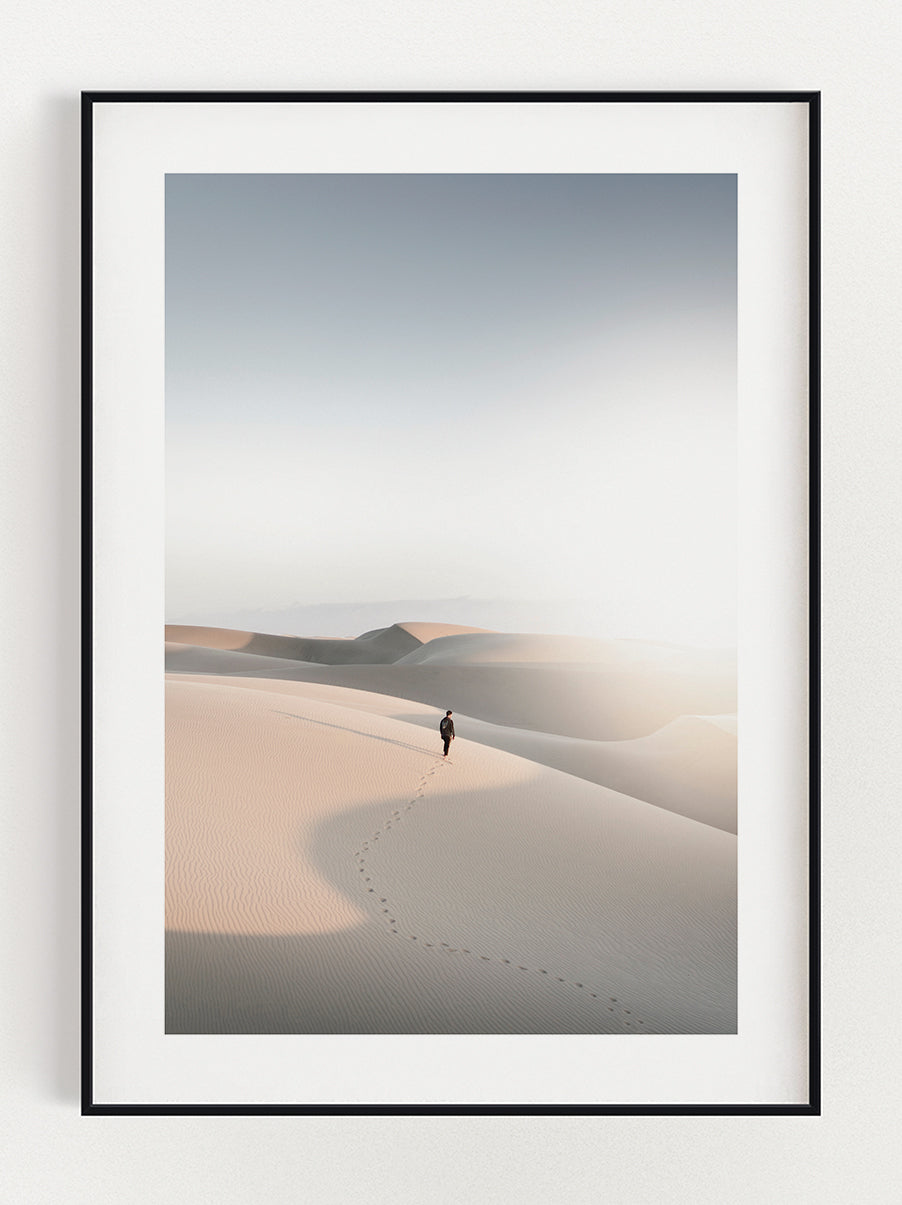Desert Walk Poster – Stunning art poster print on premium gallery paper, perfect for modern interiors
