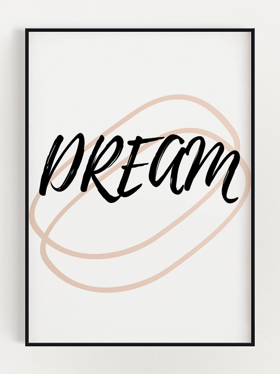 Dream Poster – Stunning art poster print on premium gallery paper, perfect for modern interiors