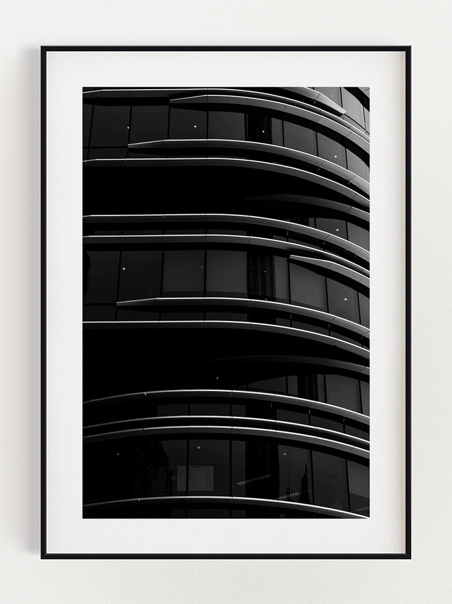 Flow Building Poster – Stunning art poster print on premium gallery paper, perfect for modern interiors