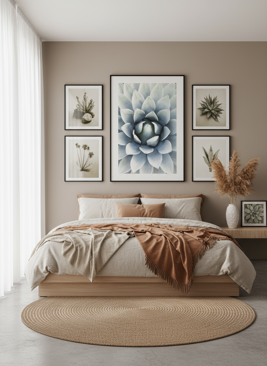 Flower Cactus Poster