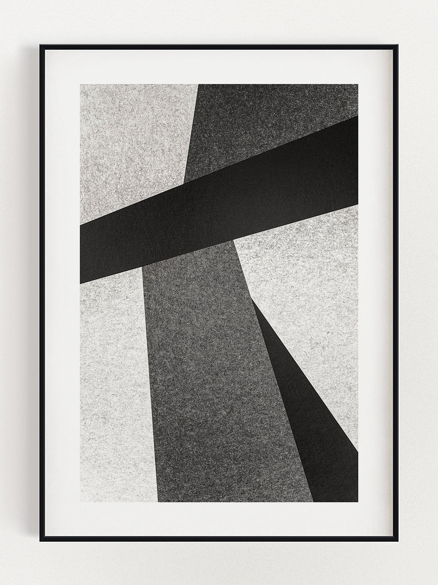 Grey, Black & White Poster – Stunning art poster print on premium gallery paper, perfect for modern interiors