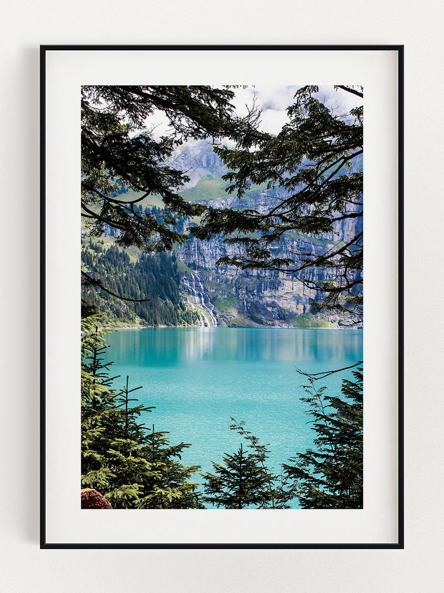 Hidden Lake Poster – Stunning art poster print on premium gallery paper, perfect for modern interiors