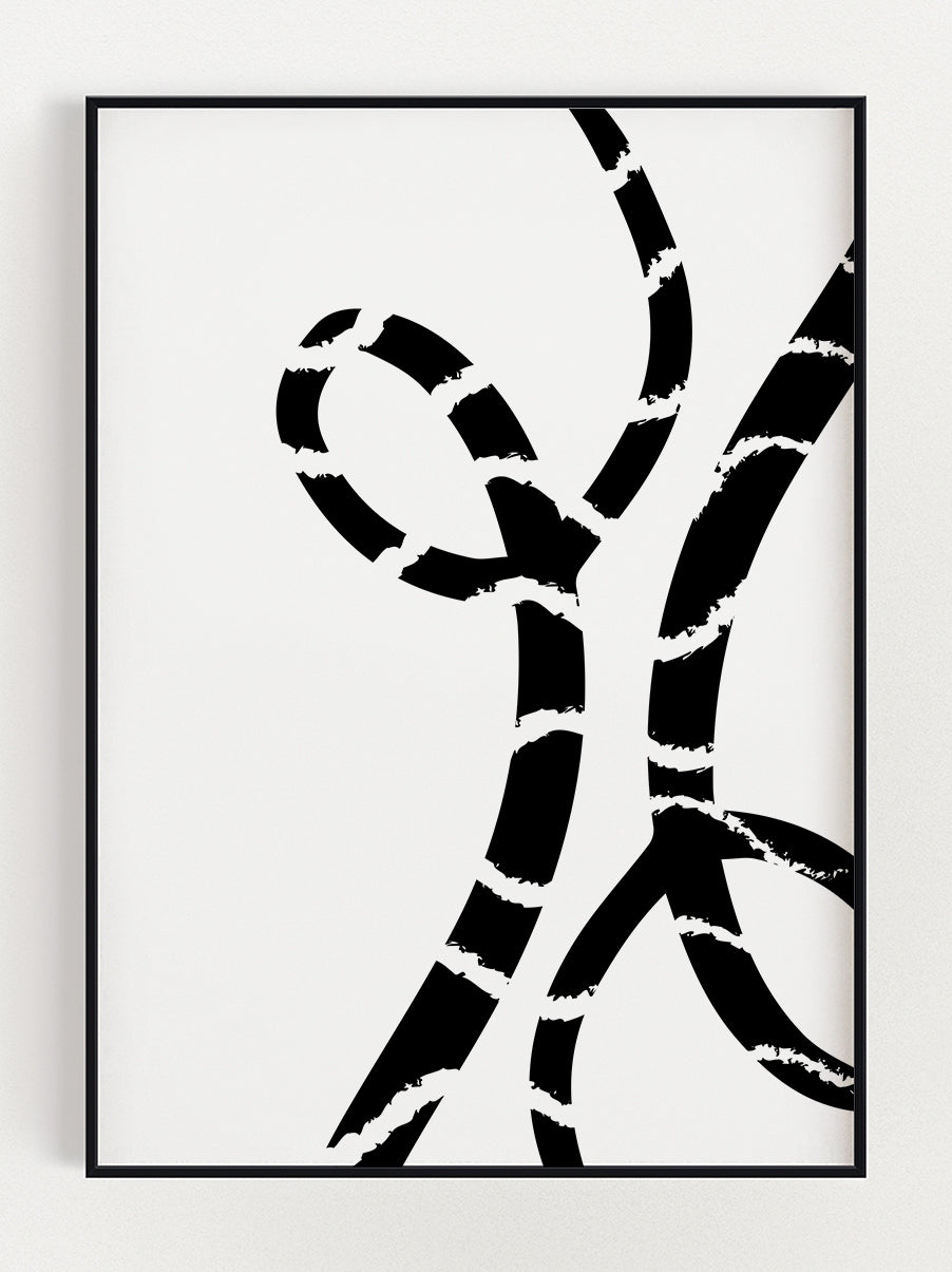 How Many Lines Poster – Stunning art poster print on premium gallery paper, perfect for modern interiors