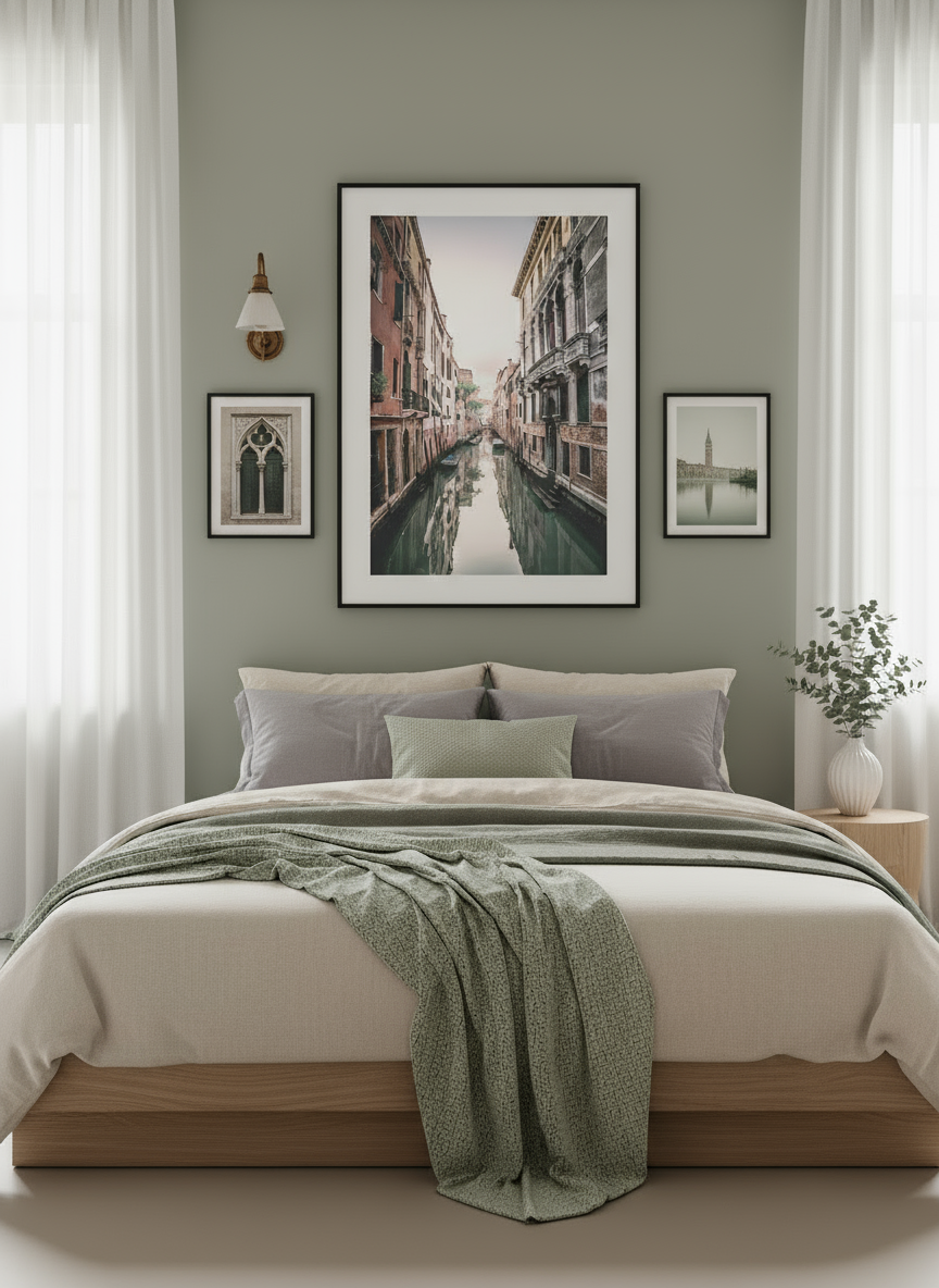 Italian Canal Poster