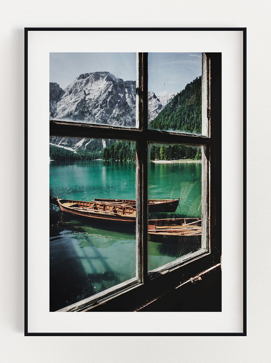 Looking Outside Poster – Stunning art poster print on premium gallery paper, perfect for modern interiors