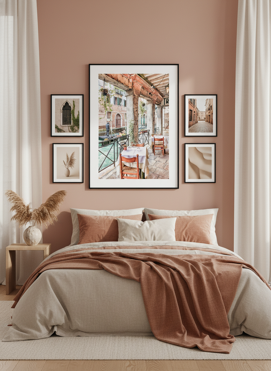 Lunch In Venice Poster