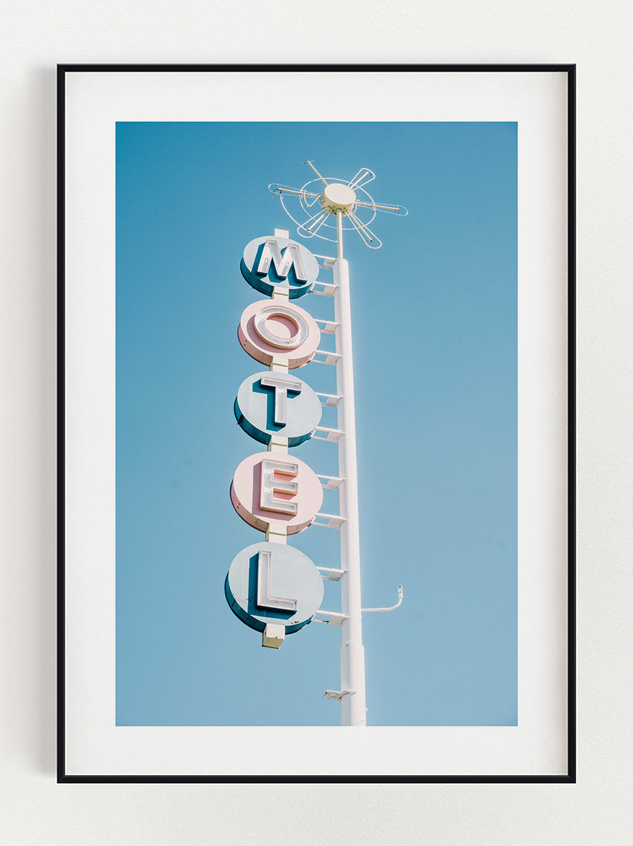 Motel Poster – Stunning art poster print on premium gallery paper, perfect for modern interiors