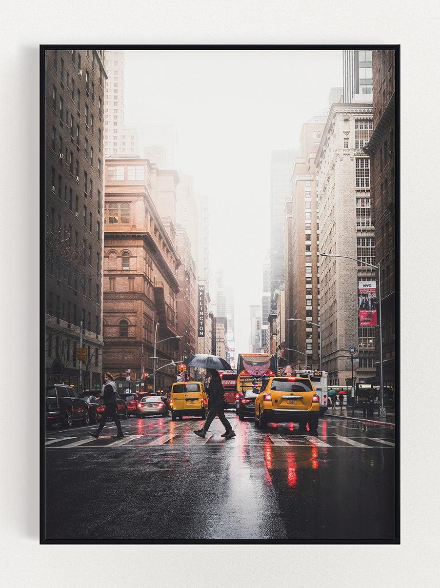 New York City Streets Poster – Stunning art poster print on premium gallery paper, perfect for modern interiors