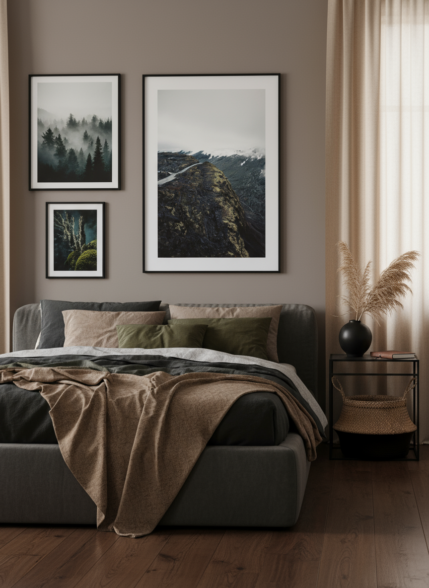 On The Mountain Poster