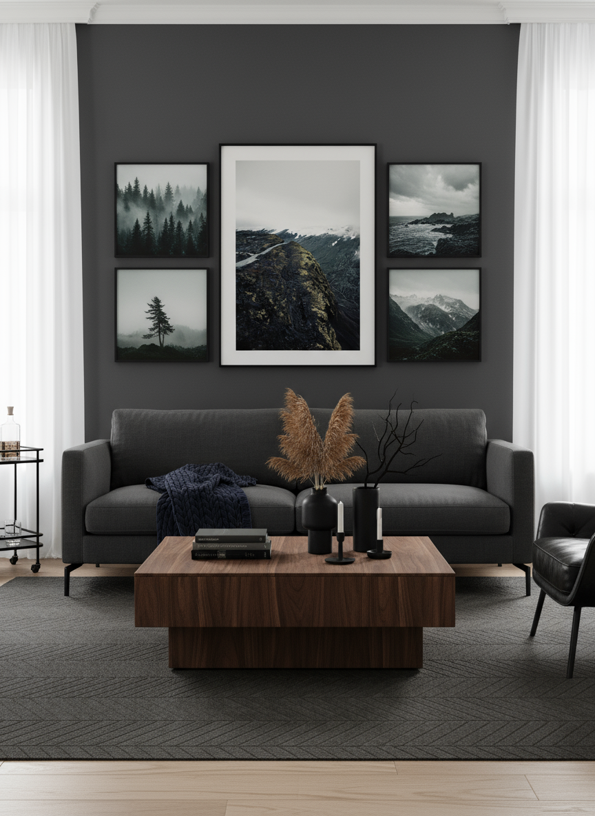 On The Mountain Poster