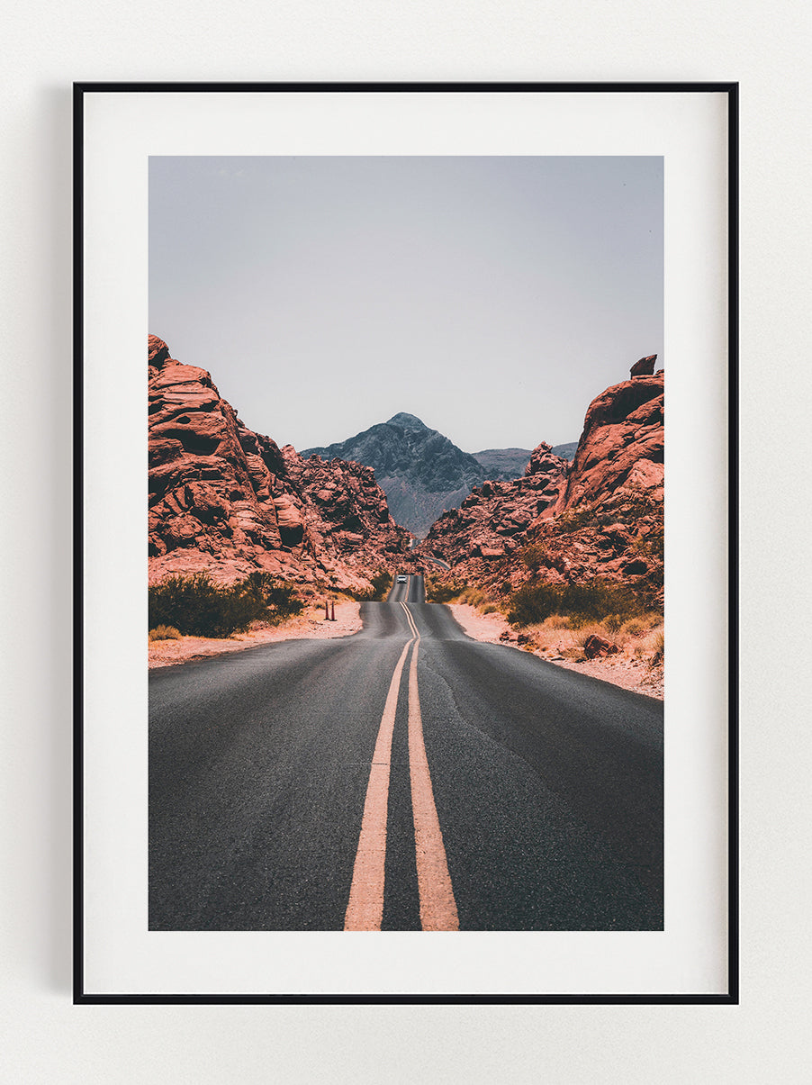 On The Road Poster – Stunning art poster print on premium gallery paper, perfect for modern interiors