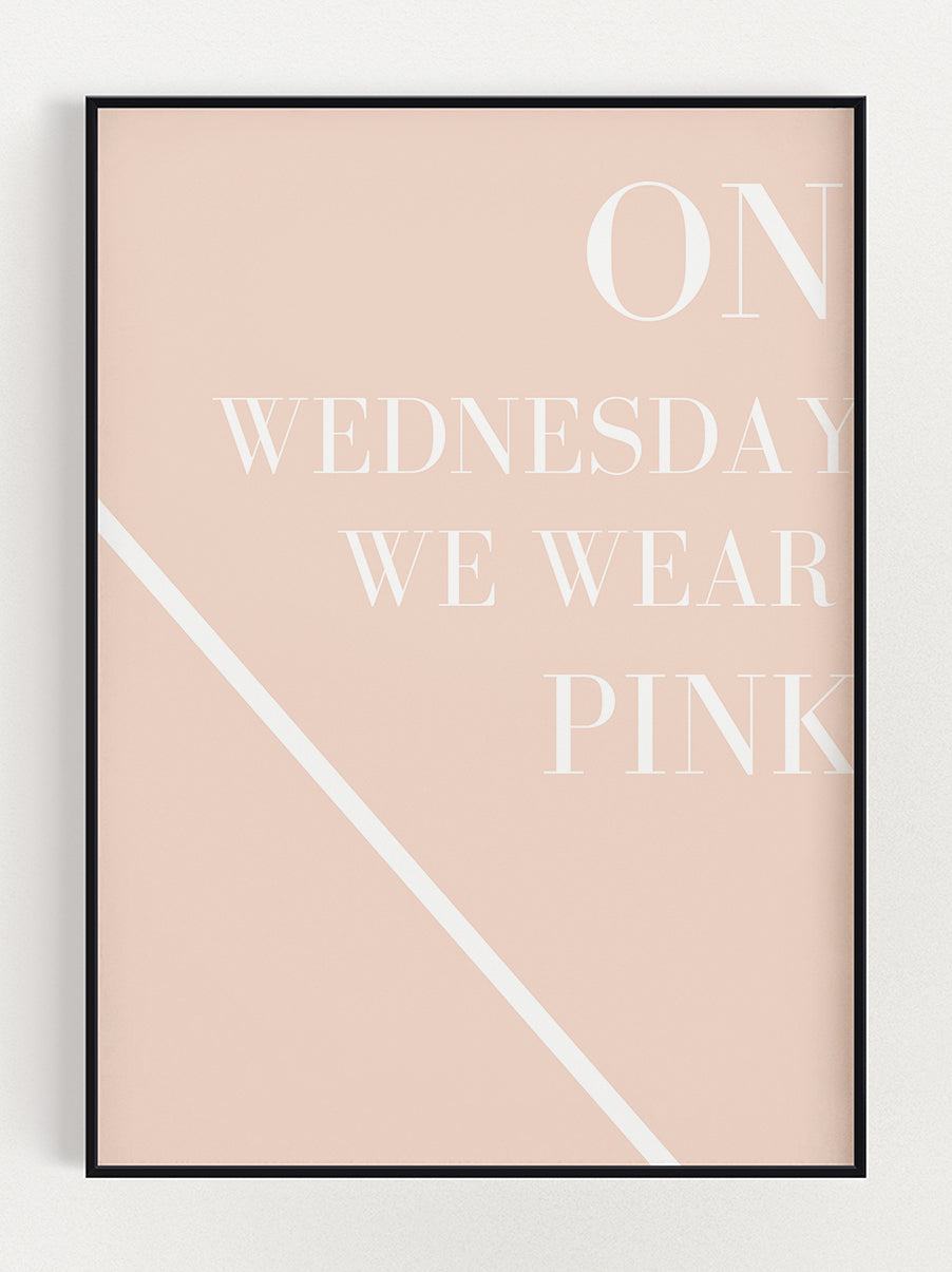 On Wednesday Poster – Stunning art poster print on premium gallery paper, perfect for modern interiors