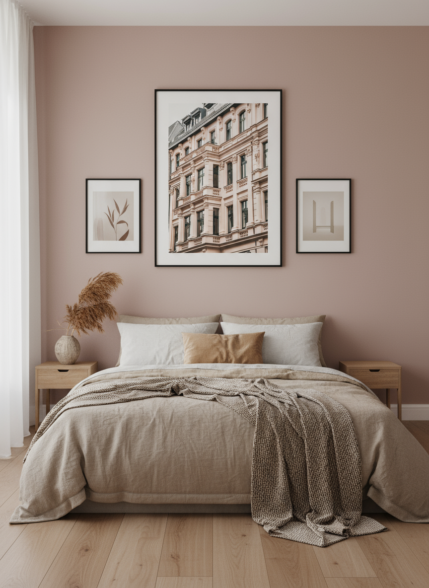 Parisian Building Poster