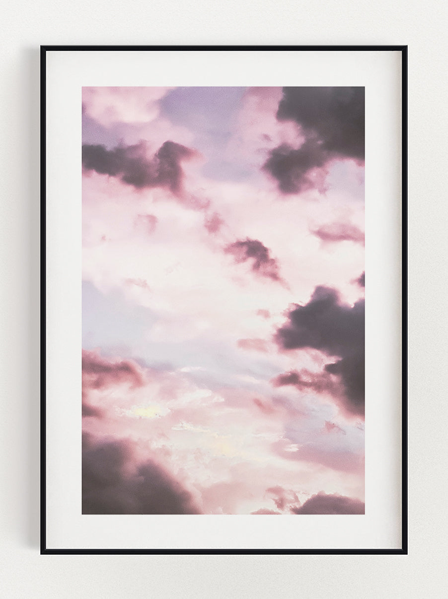 Pink Clouds Poster – Stunning art poster print on premium gallery paper, perfect for modern interiors