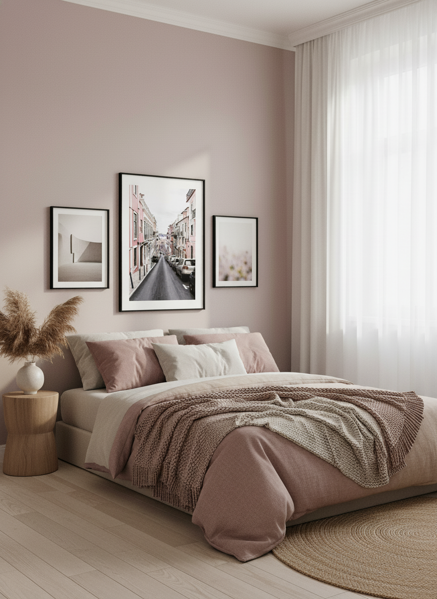 Pink Down Street Poster