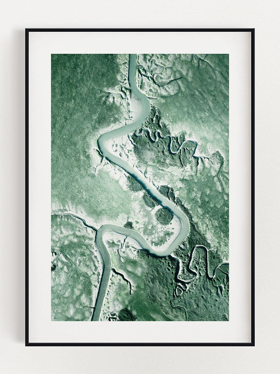 River Flows Poster – Stunning art poster print on premium gallery paper, perfect for modern interiors