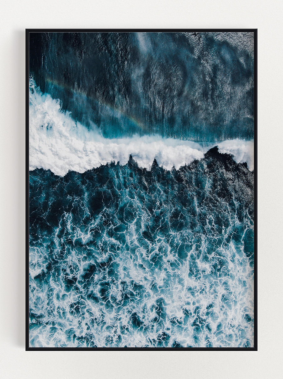 Rough Waves Poster – Stunning art poster print on premium gallery paper, perfect for modern interiors