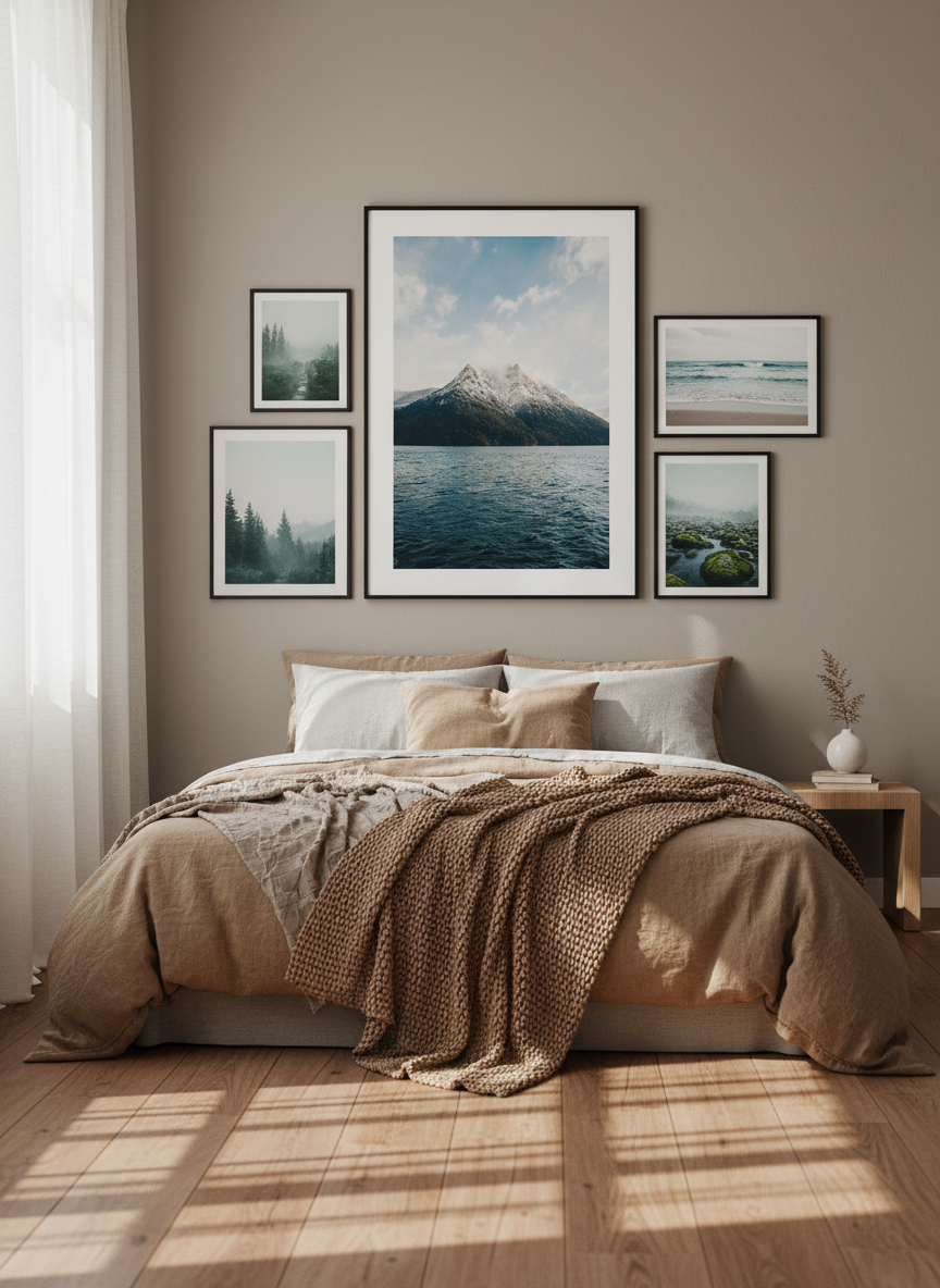 Snowy Mountain Poster