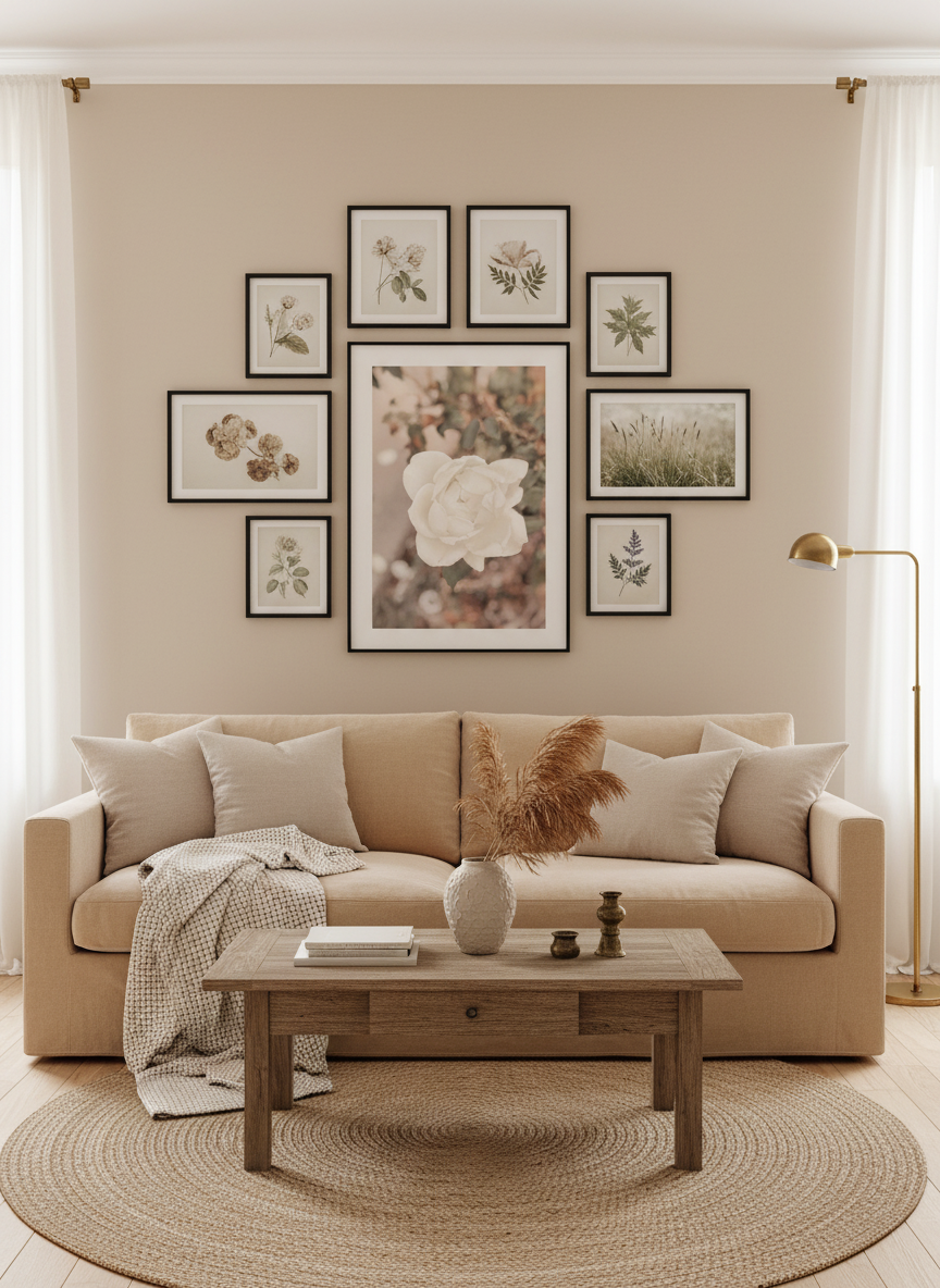 Soft Flower Poster