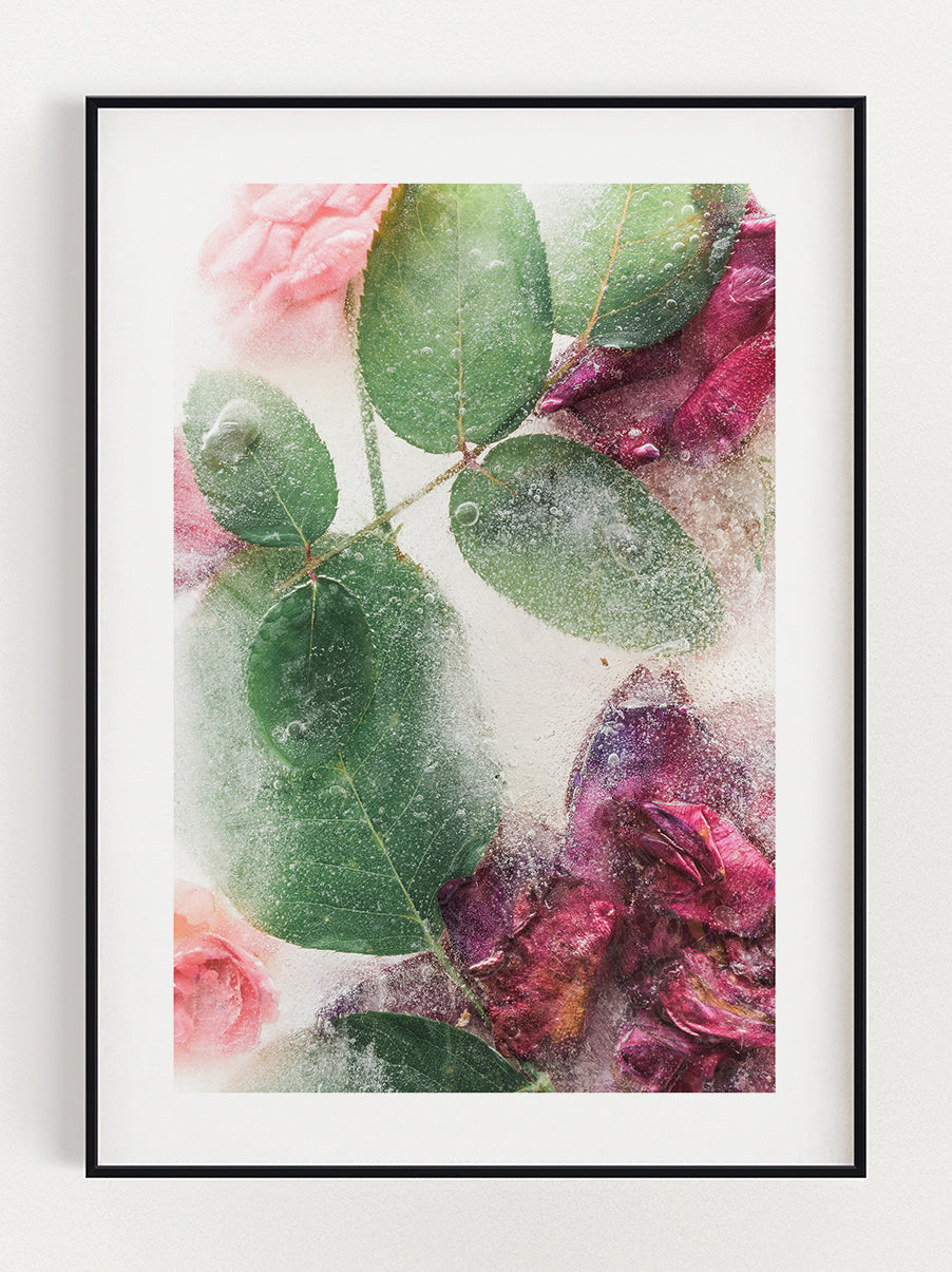 Swimming Flower Poster – Stunning art poster print on premium gallery paper, perfect for modern interiors