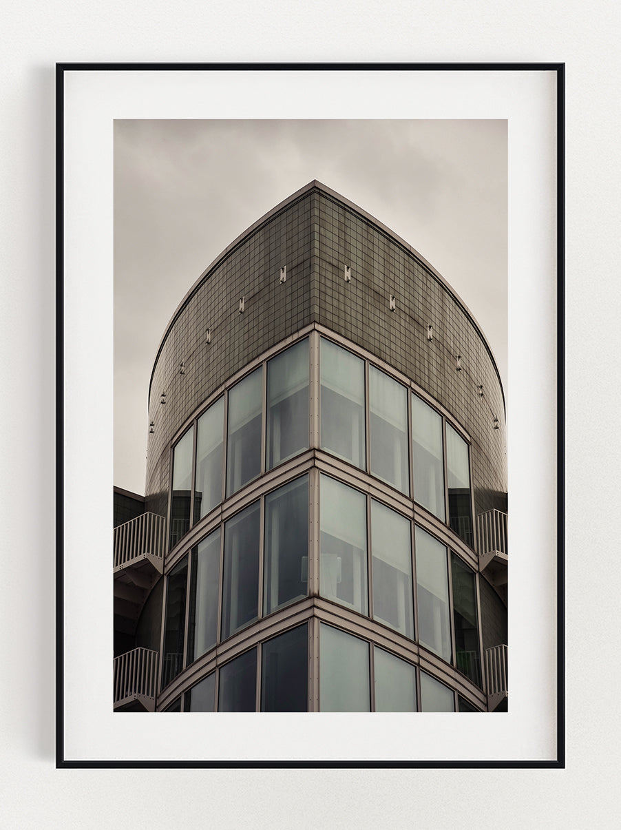 Symmetrical Building Poster – Stunning art poster print on premium gallery paper, perfect for modern interiors