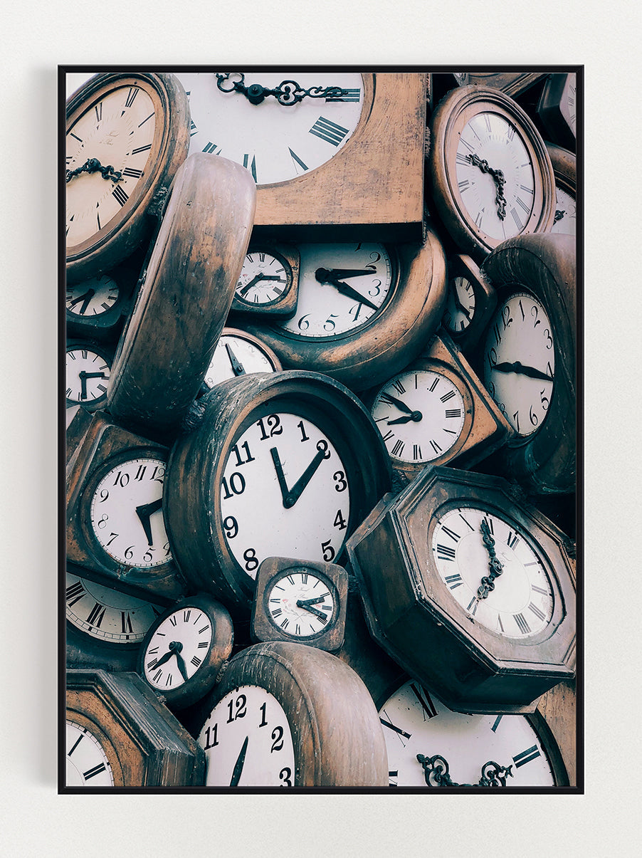 Time Poster – Stunning art poster print on premium gallery paper, perfect for modern interiors