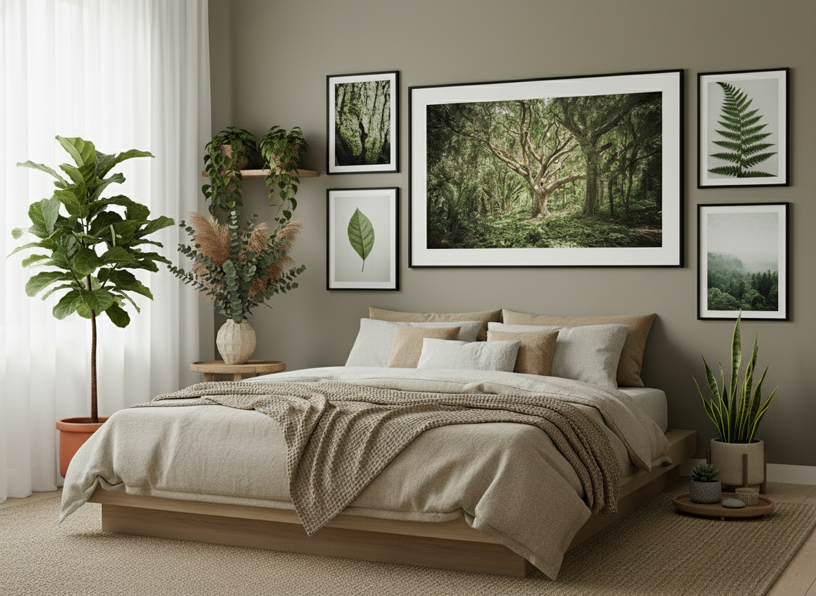 Tree In The Middle Poster