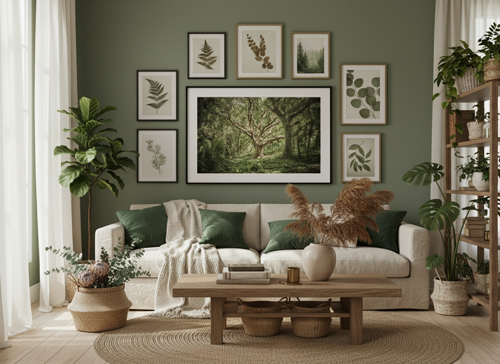 Tree In The Middle Poster