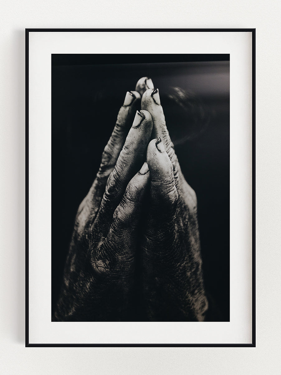 Two Hands Poster – Stunning art poster print on premium gallery paper, perfect for modern interiors