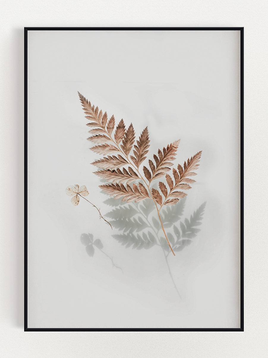 Two Leaves Poster – Stunning art poster print on premium gallery paper, perfect for modern interiors
