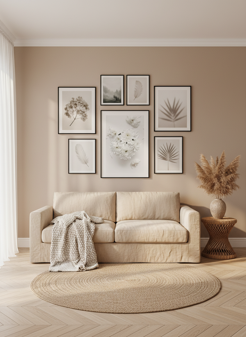 White Flower poster